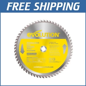 High-Performance 14" TCT Circular Saw Blade for 1600 RPM Stainless Steel Cuts - Picture 1 of 9