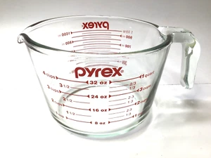 PYREX - GLASS MEASURING CUP - 32oz, 4 CUP - Picture 1 of 3