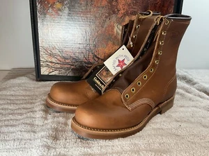 Botas de trabajo Walker Golden Retriever de cuero marrón de colección para hombre 984 varias tallas - Imagen 1 de 8