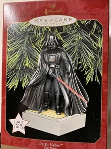 Hallmark Keepsake Star Wars DARTH VADER (Light and Voice) 1997 Ornament - Picture 1 of 2