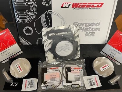 KIT DE JUNTAS DE CABEZA DE PISTÓN DE DIÁMETRO 12:1 STD FORJADO WISECO CK112 SUZUKI TL1000R TL1000 Foto 1 de 2