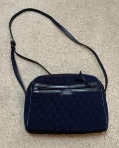 Vera Bradley Outlet On the Go Crossbody Bag in Microfiber - Picture 1 of 7