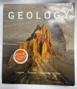 Essentials of Geology Lutgens and Marshak Good Condition - Picture 1 of 2