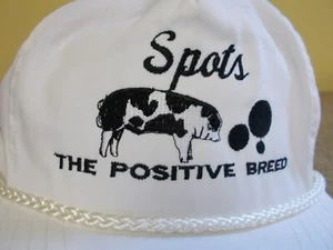VGT SPOTS THE POSITIVE BREED SCHWEINE DRUCKKNOPFLASCHE TRUCKERMÜTZE BALLMÜTZE BAUER - Bild 1 von 9