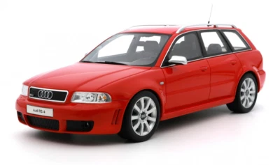 1/18 AUDI RS4 B5 AVANT V6 2000 MISANO ROT RED ROSSO ROJO OTTOMOBILE OT1026 - Immagine 1 di 4