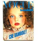 Vogue Bambini Kids n 36 settembre ottobre 1981 Bambole Barbie Dollhouses Indiani