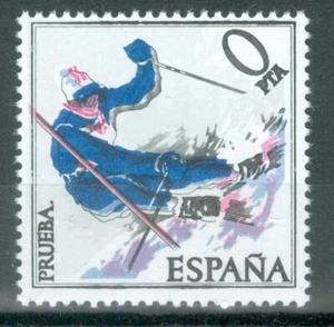 ESPAÑA 1977 - EDIFIL 2408 - PRUEBA DENTADA MULTICOLOR. - Imagen 1 de 2