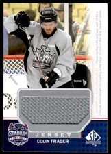 2014-15 SP Game Used Stadium Series Materials Jerseys Colin Fraser - Los Angeles