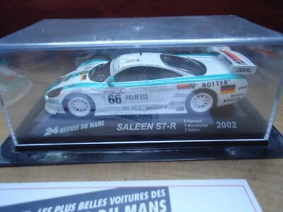 Macchina Saleen S7-R 2002 1: 43e Miniatura 24 Ore Mans 24H Altaya Hours - Immagine 1 di 2