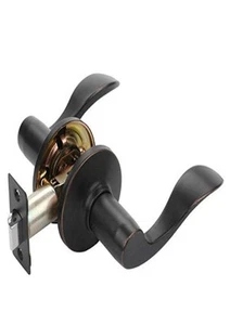 Dynasty Hardware Heritage Lever Passage, Venetian Bronze HER-82-12P - Picture 1 of 5