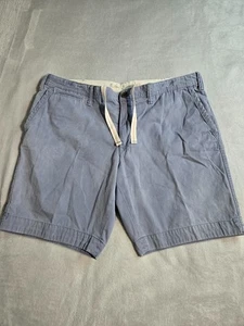 Polo Ralph Lauren Drawstring Chino Shorts Mens Size 40 Distressed Blue Faded Y2K - Picture 1 of 11