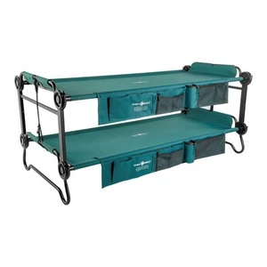 Disc-O-Bed Single Cot, Portable Sleep Solution for Tents & Cabins, Green, XL - Picture 1 of 8