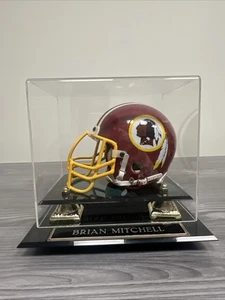 BRIAN MITCHELL SIGNED WASHINGTON REDSKINS MINI HELMET  - Picture 1 of 3