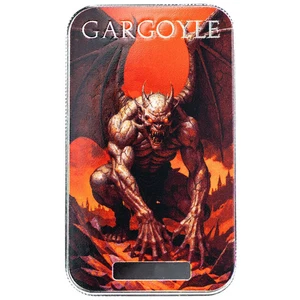 2025 - Monster Collection GARGOYLE Limited Edition 1oz 999 Silver Color Bar PRES - Picture 1 of 3