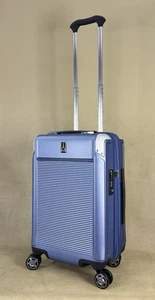 Travelpro Platinum Elite Hardside 21" Expandable Carry-On Spinner Suitcase Blue - Picture 1 of 13