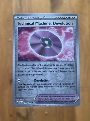 Technical Machine: Devolution Uncommon SV04: Paradox Rift 177/182 LP Pokemon - Image 1 of 2