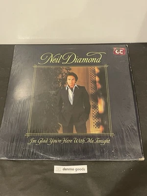 Neil Diamond I'm Glad You're Here With Me Tonight Columbia 34990 Record Album LP - Image 1 of 4