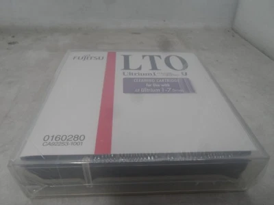 NEW! FUJITSU LTO1-7 Ultrium1-7 Cleaning Cartridge for IBM HP DELL Tape Drive - Image 1 of 2