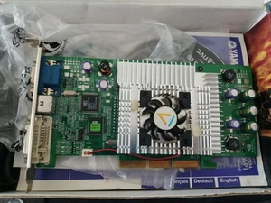GeForce 3 Ti 200 64MB AGP DVI VGA Vintage Graphics Card - Picture 1 of 3