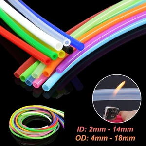Food Grade Silicone Tube Flexible Rubber Pipe Beer Milk Water Soft Hose 2-14 mm - Picture 1 of 9