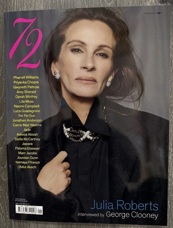 EE 72 MAGAZINE - FALL ISSUE 2025 - JULIA ROBERTS - BRAND NE