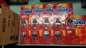 Mattel Captain Power Sergeant Scout Baker 4477 Lot 9 MOC figures & SHIPPING BOX