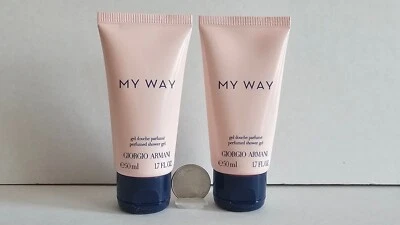 Gel de ducha perfumado Giorgio Armani My Way 1,7 fl. oz/50 ml 2 PIEZAS Foto 1 de 4