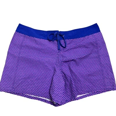 Bañador Tommy Bahama Para Hombre Talla XL Azul Rosa Estampado Chevron Foto 1 de 4