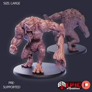 6K Resin 32mm Epic Miniatures Norse Troll Angry for D&D, Role-Play - Bild 1 von 2