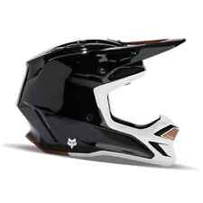 FOX Helmet - V3 RS - Optical (Black) Motocross Helmet