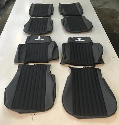 FODERE SEDILI AUTO COPRISEDILI ASIAM SUZUKI SJ 413 - SAMURAI - 1985/2003 - H/6 - Immagine 1 di 3