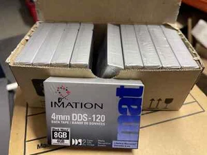 Karton mit 10 x Imation 4mm DDS-120 DAT Bändern 4G / 8G - Bild 1 von 2