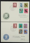 1952/53 Schweiz, 2 illustr. FDC mit ESST "BERN", mit Adresse, einwandfrei.