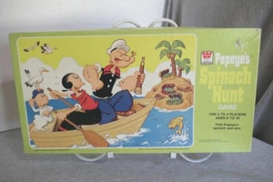 1976 Whitman "Popeye's Spinach Hunt" Board Game 7122E - Missing 3 Treasure Cards - Picture 1 of 12