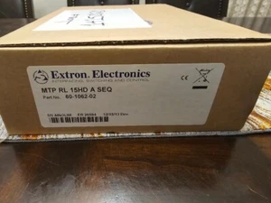 Extron MTP RL 15HD A SEQ Twisted Pair Receiver for VGA & Audio 60-1062-02 - Picture 1 of 4