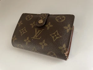 Louis Vuitton Portefeuille Viennois Monogram Canvas Clasp Wallet - Picture 1 of 18