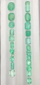 Natural Panjshir Emerald Lot – 10 Carat Untreated Afghan Gems, Attractive Color - Picture 1 of 6