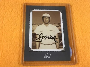 Z2-75 NED JARRETT AUTOGRAPHED NASCAR TRADING CARD - MAXX - Picture 1 of 2