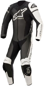 Alpinestars GP Force Phantom Leather 1 Piece Suit Black/White/Gray 48