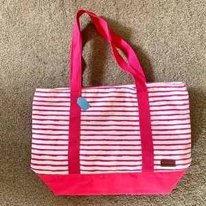 Urban Beach Striped Hanalei Tote Bag/Shopper/Beach Bag - Picture 1 of 2