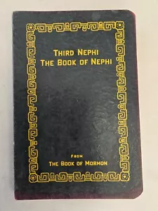 1946 Drittes Nephi Buch Mormon HLT Tasche Christi Dienst in Amerika Mission - Bild 1 von 1