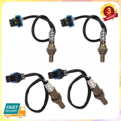 Set of 4 Oxygen O2 Sensors For Hummer H3 2008 2009 2010 H3T 2009 2010 5.3L V8 US Foto 1 de 4