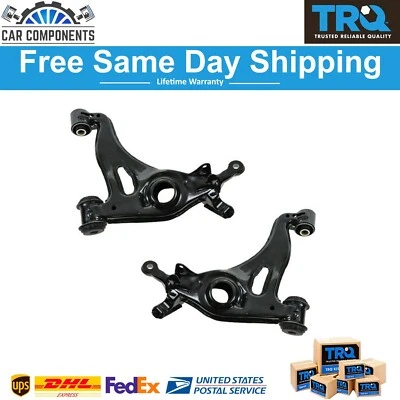 TRQ New Front Lower Control Arm Set For 1994-2004 Mercedes Benz C220 C230 C280 - Image 1 of 4