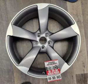 Audi S7 S8 2013 14 15 16 17 2018 58898 OEM wheel rim 21 x 9 CnC Char - Picture 1 of 3