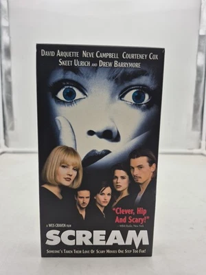 Scream (VHS, 1997) Horror, Neve Campbell, Courtney Cox Sellado - 002-1 Foto 1 de 4