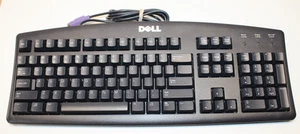 Dell SK-8110 Wired PC Computer Keyboard PS/2 Connector - Tested & Working - Picture 1 of 6