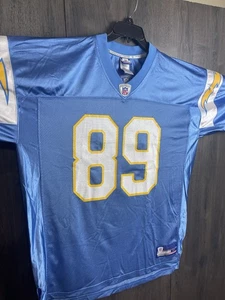 Vintage San Diego Chargers David Boston 2003 Reebok Authentic Jersey Size XL NWT - Picture 1 of 11