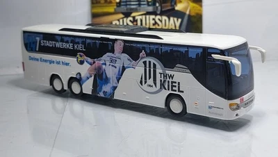 AWM Setra S 416 GT Mannschaftsbus THW Kiel 1/87 (BD25/30) - Bild 1 von 3