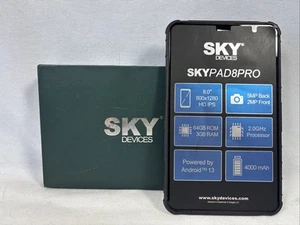 Sky Devices Sky PAD8PRO 64GB + Cellular 3GB Ram 8" Android Tablet New Open Box - Picture 1 of 15