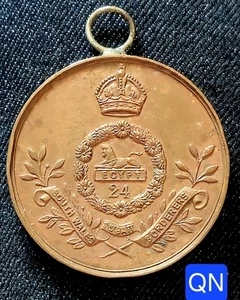 Roy.-Uni & Égypte- Belle Méd. Cuivre 44mm - South Wales Borderers, Egypt 24 1932 - Imagen 1 de 3